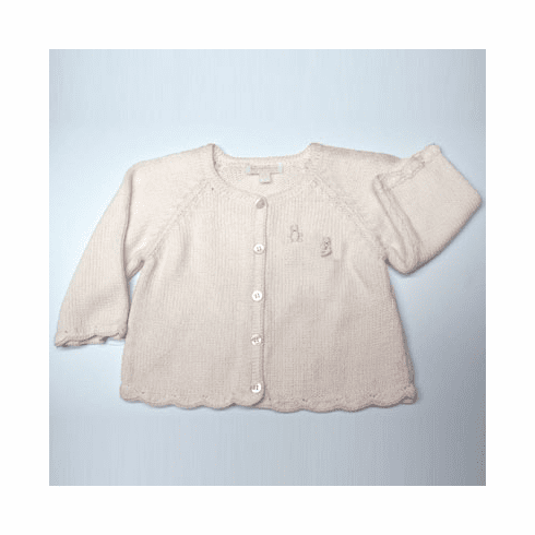 Kissy Kissy Scattered Specials Bears Knit Cardigan. Pink with Bears Emb.650W-CA-59pkpk13