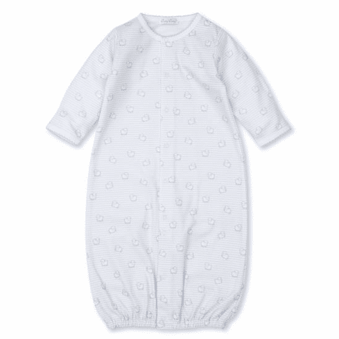 Kissy Kissy Sheep Scramble Print Convertible Gown S21SS14Pblue