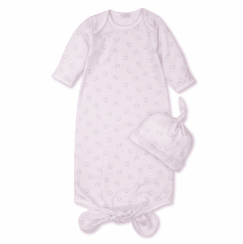 Kissy Kissy Sheep Scramble Print Sack and Hat Set S21SS11Ppink