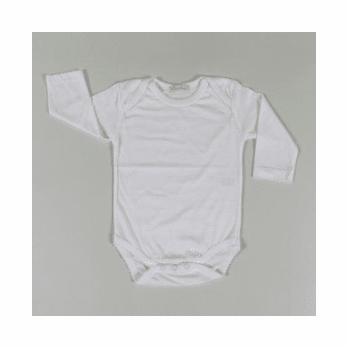 Kissy Kissy Signature White Long Sleeve Bodysuit 113-02