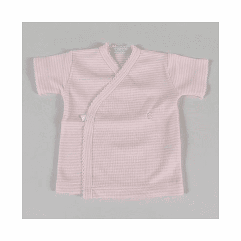 Kissy Kissy Simple Stripes Short Sleeve Cross Tee