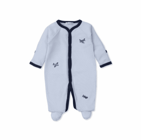 Kissy Kissy Sky High Planes Footie KKF24SHP04 