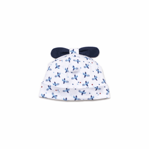 Kissy Kissy Sky Riding Print Composition Hat F19SR06PC