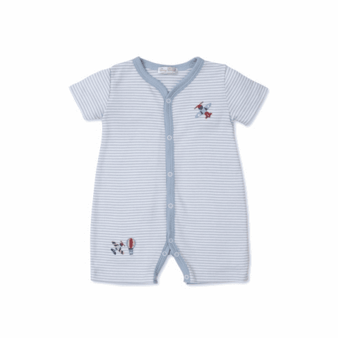 Kissy Kissy Sky Traffic Stripe Short Playsuit S24ST23St