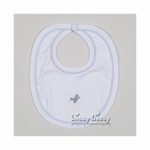 Kissy Kissy Skywriting bib S14554-13