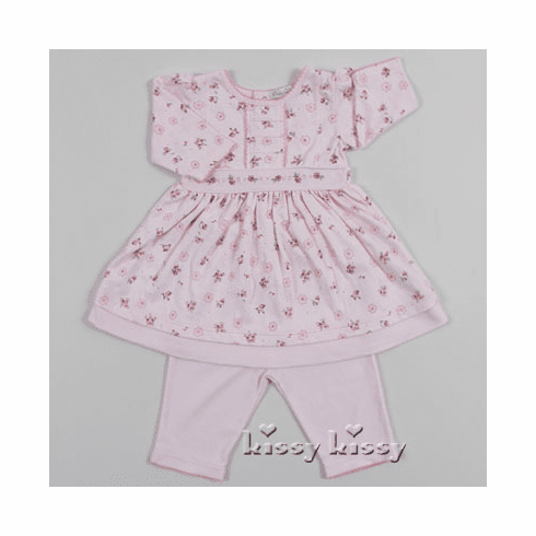 Kissy Kissy Snow Petals Dress w/Legging F11393-16LGpink