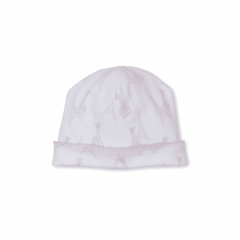 Kissy Kissy Sophie La Girafe on Tour Print Hat F23SlGoT06Ppink