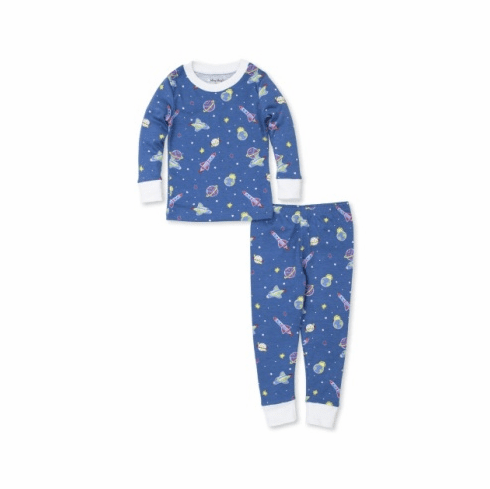 Kissy Kissy Space Mission Long Pajamas F22SM190b