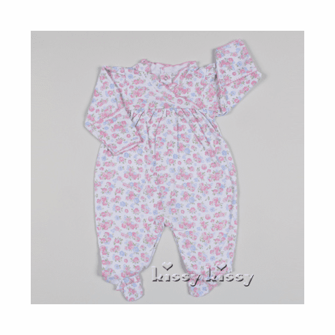 Kissy Kissy Splendor Print Footie S14500-04p