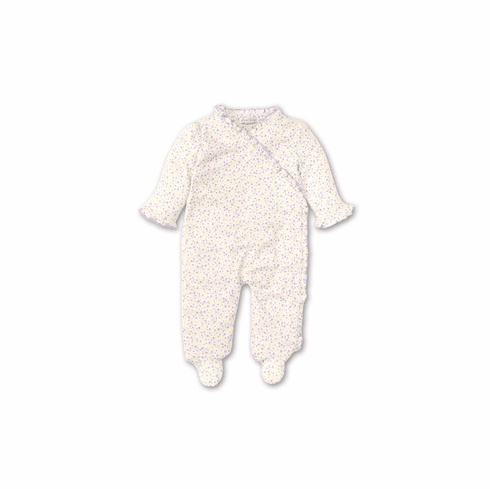 Kissy Kissy Spring Whispers Print Footie SP20SW04Plilac