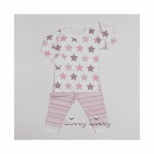 Kissy Kissy Star Lite Pajamas S17400-190pinki