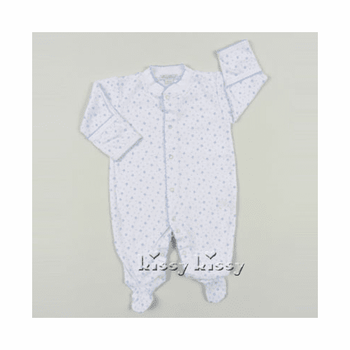 Kissy Kissy Stars Print Footie 481-04stars