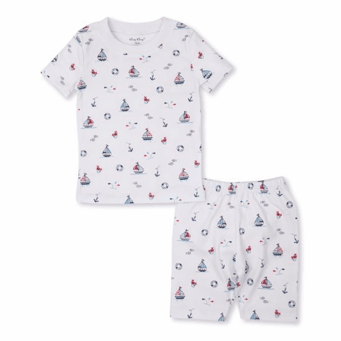 Kissy Kissy Summer Seas Short Pajamas Set S21SS193t