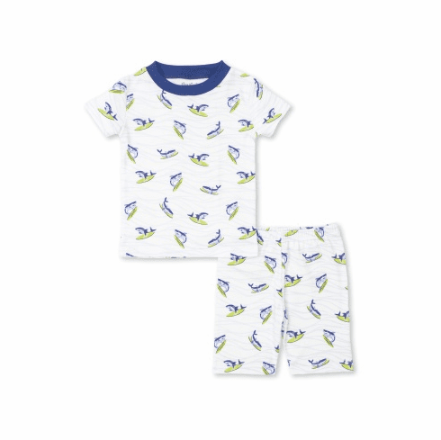 Kissy Kissy Surf Riders Print Short Pajamas S22SR193Pc
