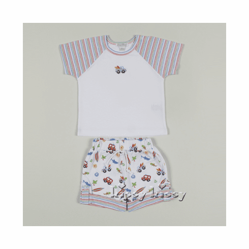 Kissy Kissy Surf's Up Bermuda Set S15243-60