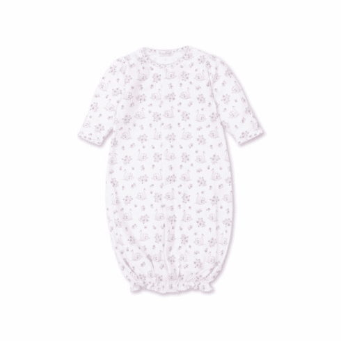 Kissy Kissy Swan Blossoms Print Convertible Gown F22SB14P