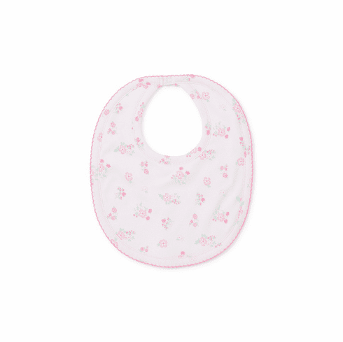 Kissy Kissy Sweet Cheer Print Bib S19SC13Ppink