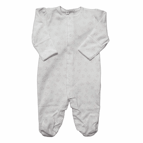 Kissy Kissy Sweet Rockers Print Footie 349-04Ppink