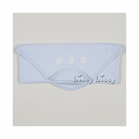 Kissy Kissy Sweet Sailing Blue Blanket S14101-08blue