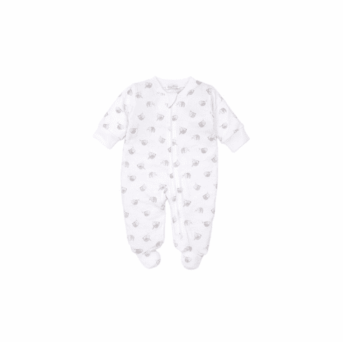 Kissy Kissy Swinging Sloths Print Footie with Zipper F20SS04PZ