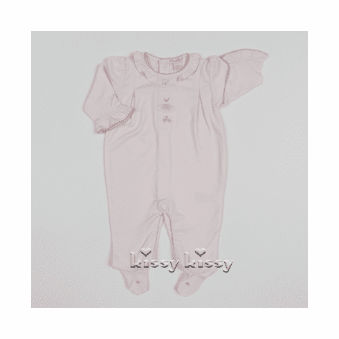 Kissy Kissy Tiny Tutus Footie w/Hand Embroidery F17449-04HE