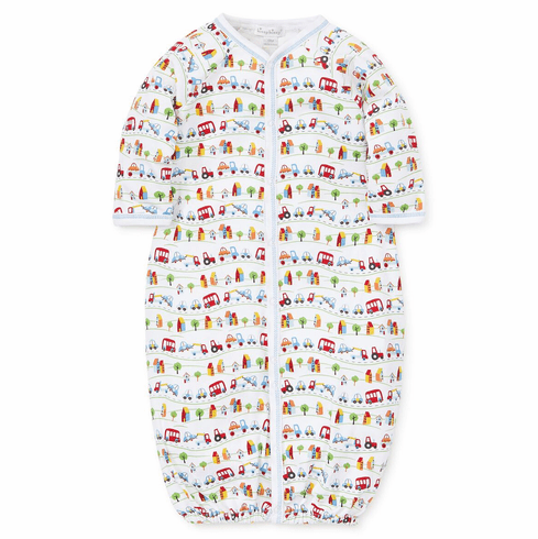 Kissy Kissy Traffic Print Convertible Gown S19T14P