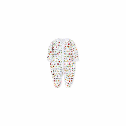 Kissy Kissy Traffic Print Footie S19T04P