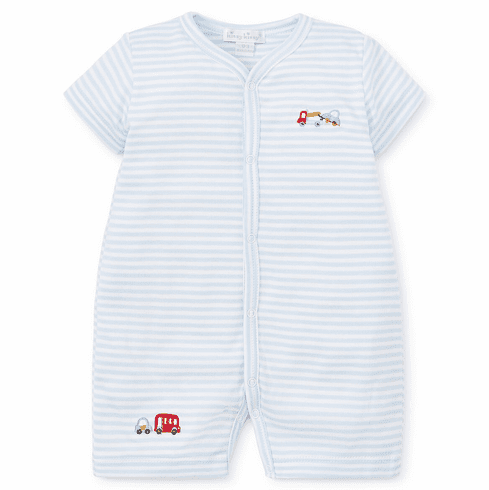 Kissy Kissy Traffic Stripe Short Playsuit S19T23ST