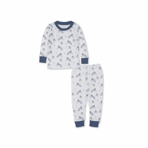 Kissy Kissy Train Depot Print Pajamas F23TD190Pc