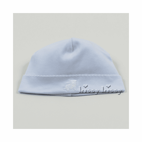 Kissy Kissy Train Pique Hat F15150-06blue