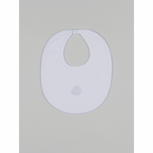 Kissy Kissy Trunk Mates Bib F18TM13whblue