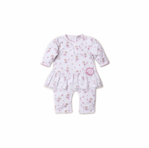 Kissy Kissy Twirly Toes Print Playsuit F19TT10P