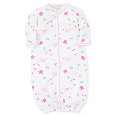 Kissy Kissy Under The Sea Print Convertible Gown KGW01789N-K520Fuchsia