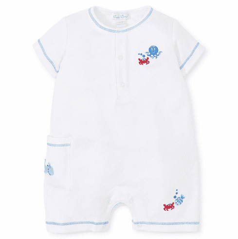 Kissy Kissy Under The Sea Short Playsuit KBR017761-K198WhBlue