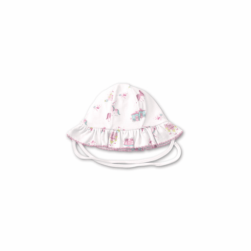 Kissy Kissy Unicorn Castle Print Floppy Hat SS2020U40P
