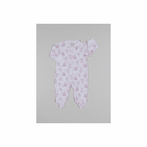 Kissy Kissy Unicorn Print Footie with Zipper KGQ00218N04P