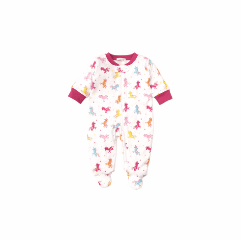 Kissy Kissy Unique Unicorn Footie with Zipper S2020UU04PZ