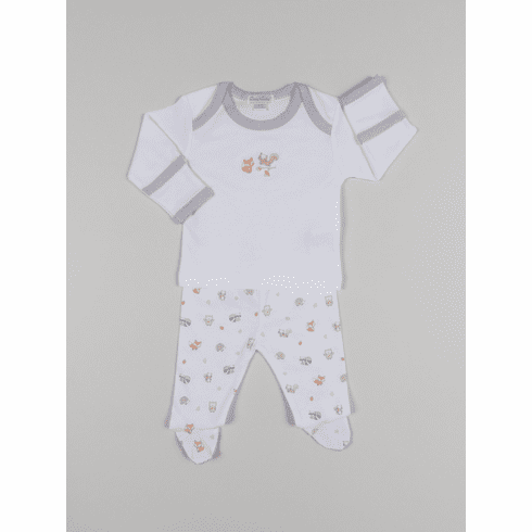 Kissy Kissy Wee Woodland Footie Pant Set F18WW21