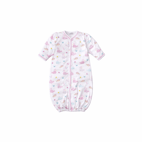 Kissy Kissy Whale of a Time Print Convertible Gown S2020WT14Pfuchsia