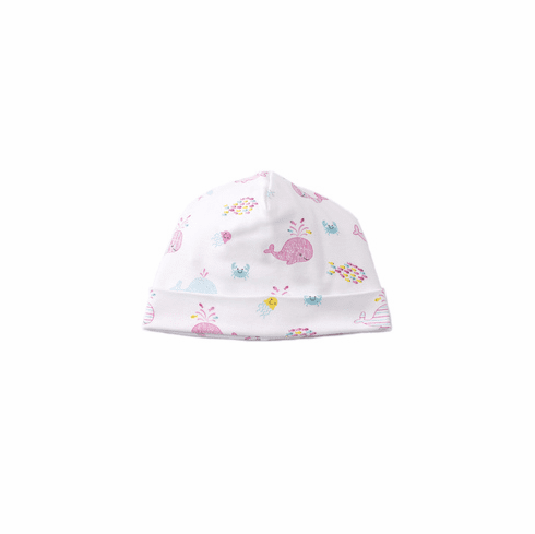 Kissy Kissy Whale of a Time Print Hat S2020WT06Pfuchsia