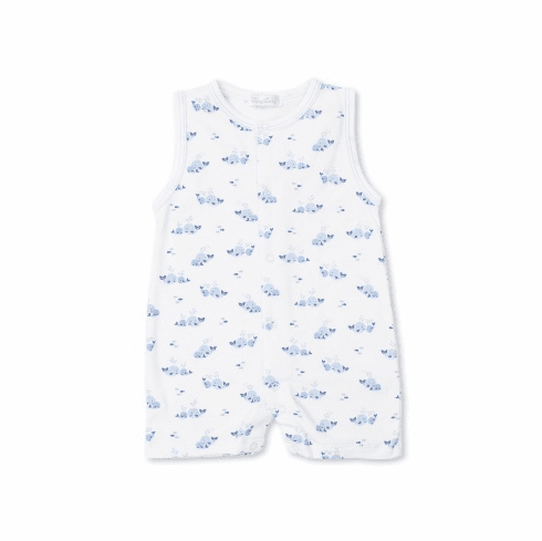 Kissy Kissy Whale Wishes Print Sleeveless Playsuit S22WW36Pblue