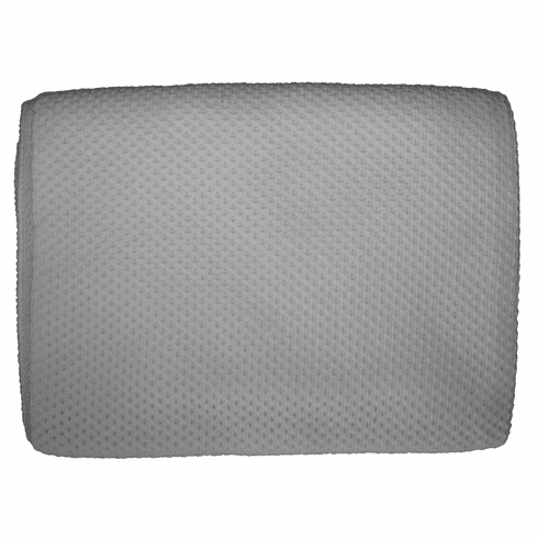 Kissy Kissy White Fine Knit Year Round Blanket KK103white