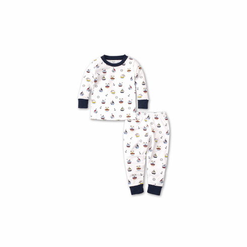 Kissy Kissy Windjammers Print Long Pajamas S2020WJ193Pc