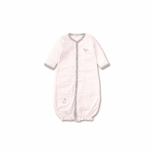 Kissy Kissy Zebra ZZZs Stripe Convertible Gown S20202ZZ14Stpink