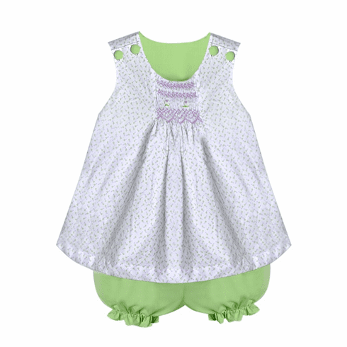 Sweetest Little Baby Alexa Bloomer Set.