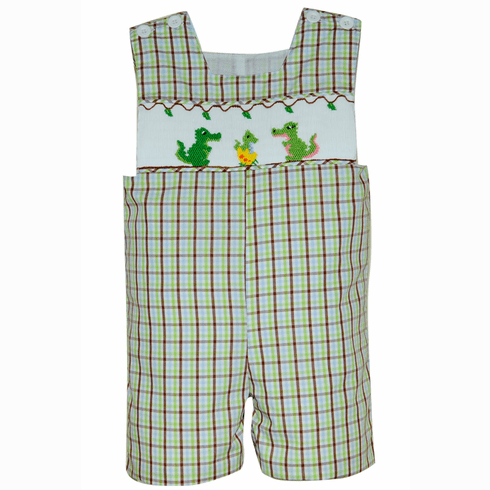 Sweetest Little Baby Boy Clothes Dino Family Boy Shortall.