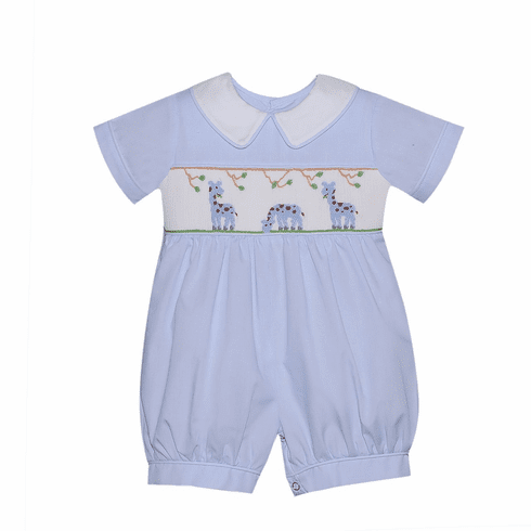 Sweetest Little Baby Giraffe Boy Romper.
