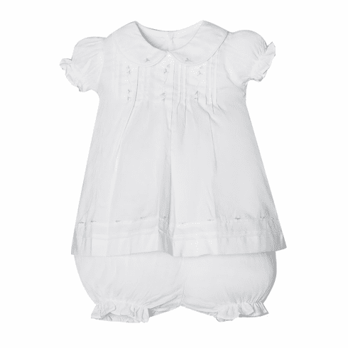Sweetest Little Baby Infant Girls  Camila Dress-White.