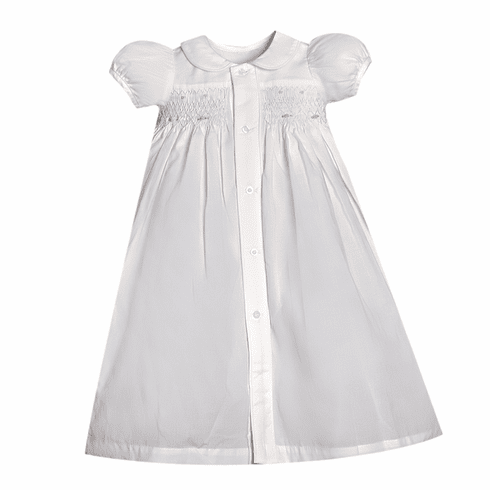 Sweetest Little Baby Infant Girls Hayden Daygown-White