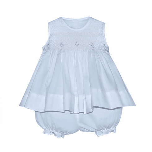 Sweetest Little Baby Julie Dress-White.